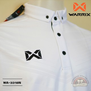 ภาพหน้าปกสินค้าเสื้อโปโล WARRIX WA-3318N สีขาว (WA) วาริกซ์ วอริกซ์ ของแท้ 100% ซึ่งคุณอาจชอบราคาและรีวิวของสินค้านี้
