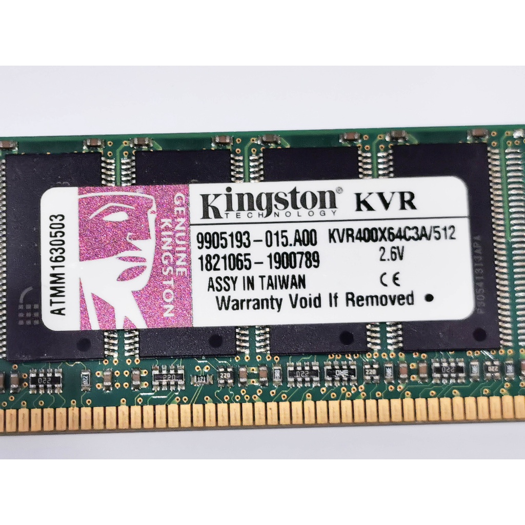 RAM DDR2 400 512MB Kingston KVR400X64C3A/512 | Shopee Thailand