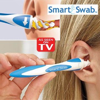 Spint ที่ปั่นหู Smart Swab อุปกรณ์ทำความสะอาดหู พร้อมหัวปั่นสำรอง 16 หัว