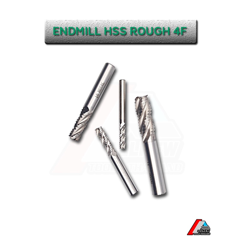 endmill-hss-rough-4f-เอ็นมิลไฮสปีดกัดหยาบ-4ฟัน-ดอกเอ็นมิล