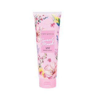 ส่งด่วน/ของแท้/ราคาถูก โลชั่น Cute Press Sweet Musk Uv Body Lotion ขนาด 250g