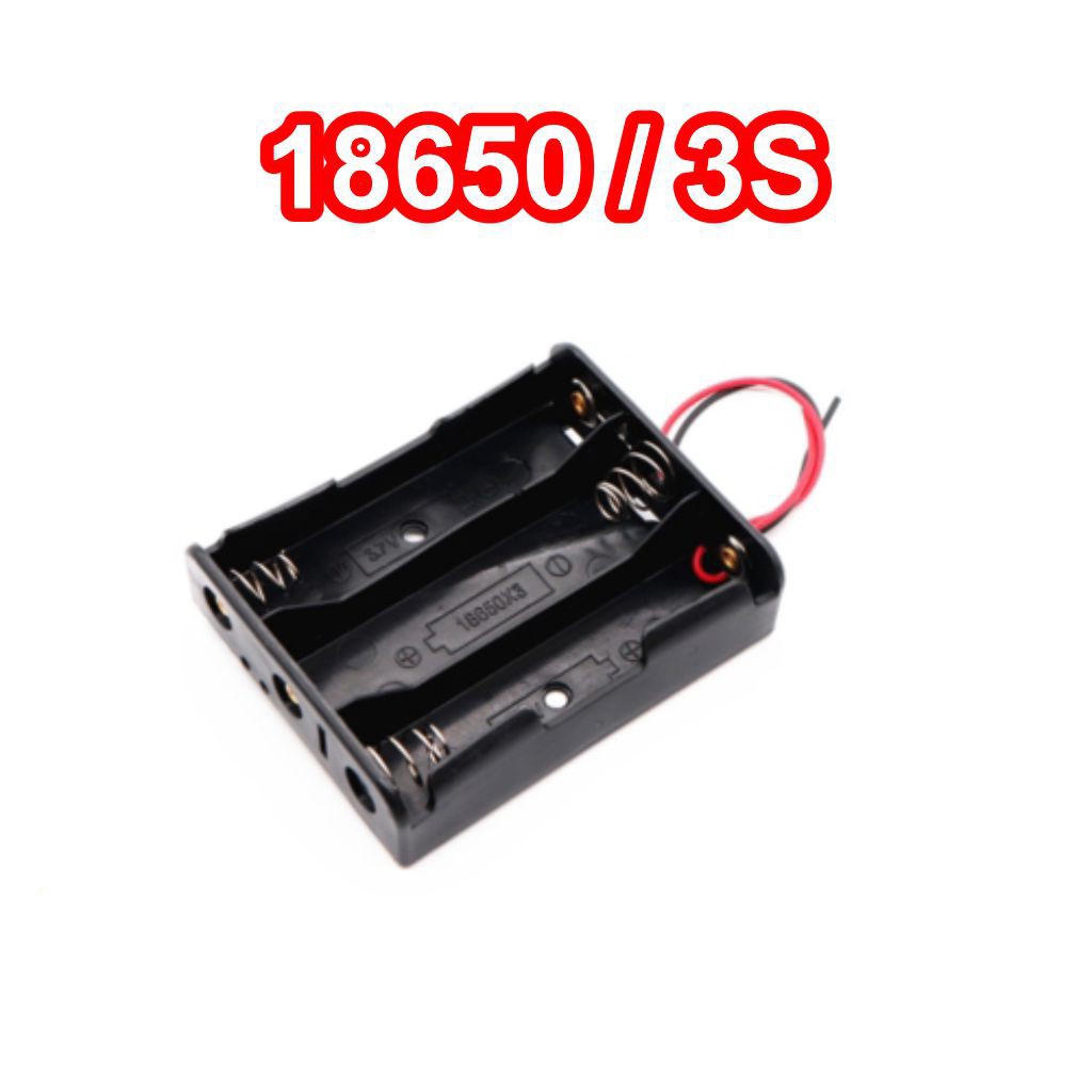ภาพสินค้ารางถ่าน 18650 รังถ่าน รางแบตเตอรี่ รางแบตลิเทียม Case Li-ion Battery Holder Storage จากร้าน fastfoot69 บน Shopee ภาพที่ 3
