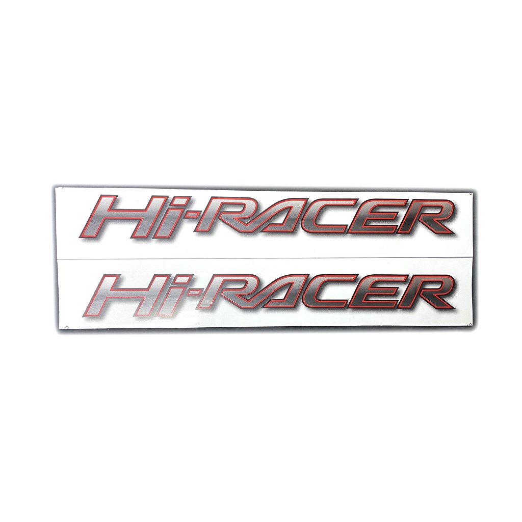 sticker-hi-racer-สติ๊กเกอร์-hi-racer-1-ชุด-2-ชิ้น-ติด-mazda-bt-50-pro-มีบริการเก็บเงินปลายทาง