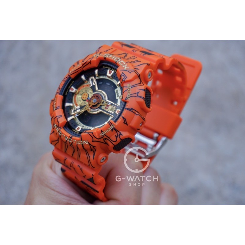 ประกันศูนย์บริษัทเซ็นทรัล-cmg-1-ปี-dragon-ball-z-x-g-shock-ga-110jdb-1a4-ga-110jdb-limitededition