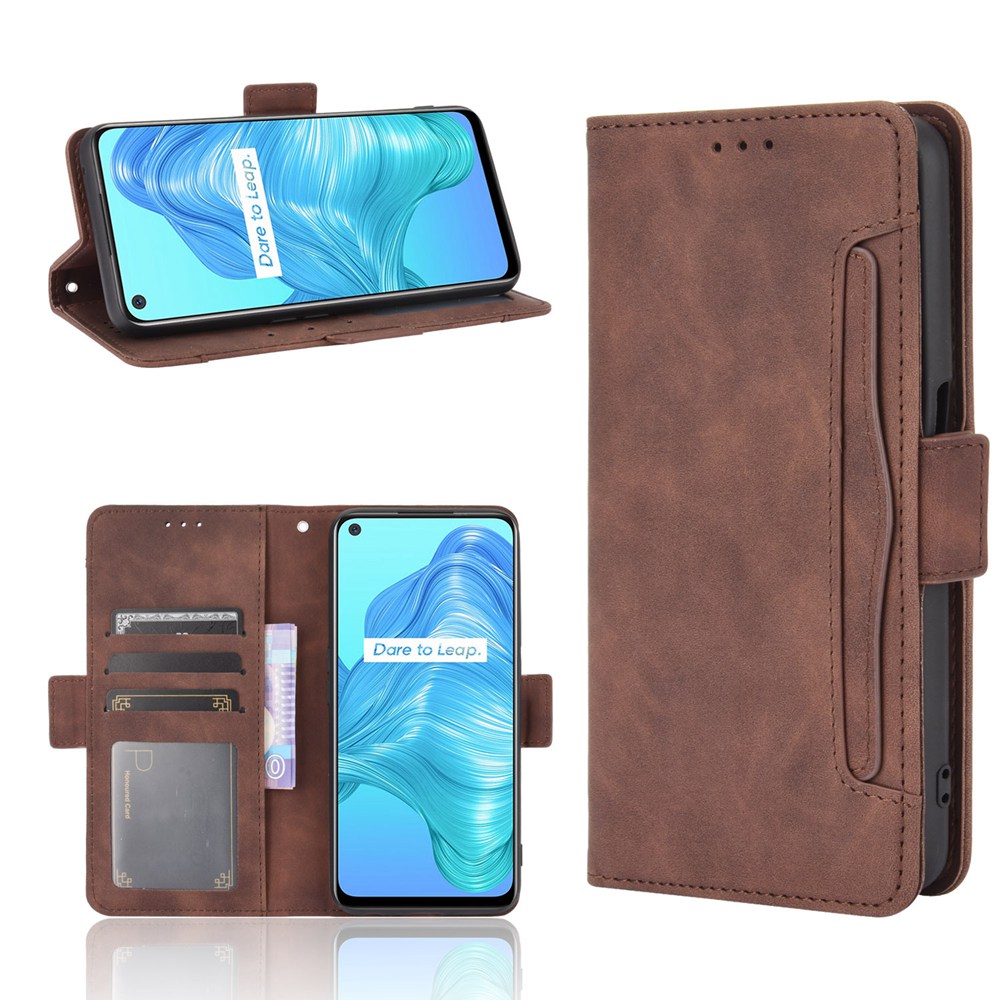 เคสหนัง-pu-ฝาพับแม่เหล็ก-พร้อมช่องใส่บัตรหลายช่อง-สําหรับ-realme-7-5g-4g