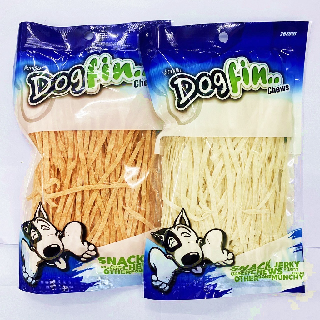 [ปลาเส้น] Dogfin ปลาเส้นทาโร่ ขนมสุนัขและน้องแมว ขนาด 50g. | Shopee ...