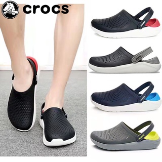 Crocs Literide Clog รองเท้าแตะ รองเท้าไปทะเล เหมาะกับเดินชายหาด สไตล์คลาสสิก สําหรับผู้ชาย และผู้หญิง