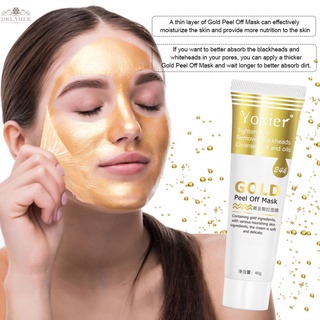 【DREAMER】Yoxier Gold Collagen Peel Off Mask Remove Blackheads Acne Anti-Wrinkle Lifting Firming Oil-Control Vitamin E Face Skin Care