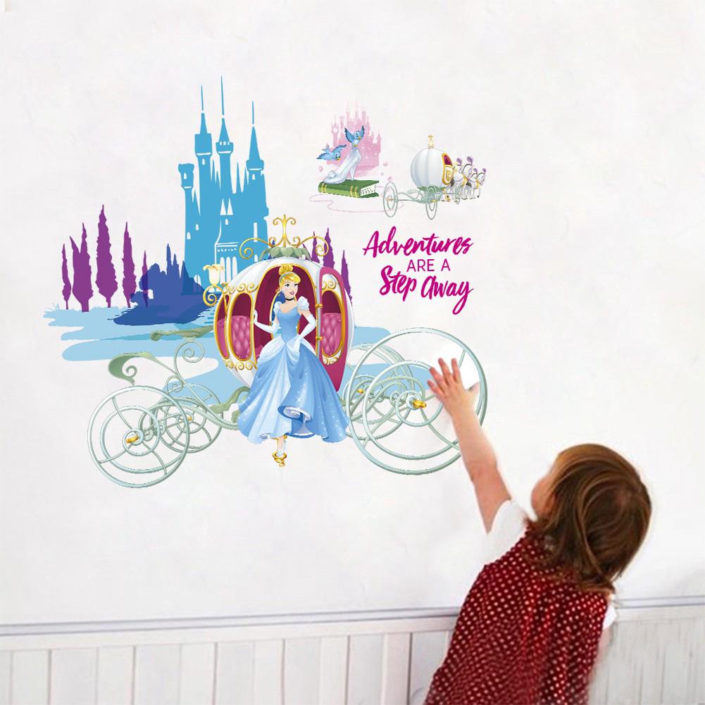 【Zooyoo】Cartoon Princess decoration wall stickers