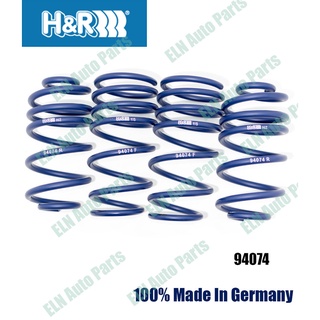 H&amp;R สปริงโหลด (lowering spring) โตโยต้า อเเวนซ่า TOYOTA Avanza II ปี 2012