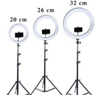 ไฟไลฟ์สด 22cm  26cm  33cm 32cm ปรับแสงได้ ไฟแต่งหน้า ไฟ live สด ไฟกลม เซลฟี่ อัดวิดีโอ แต่งหน้า ถ่ายวิดีโอ สวยๆ