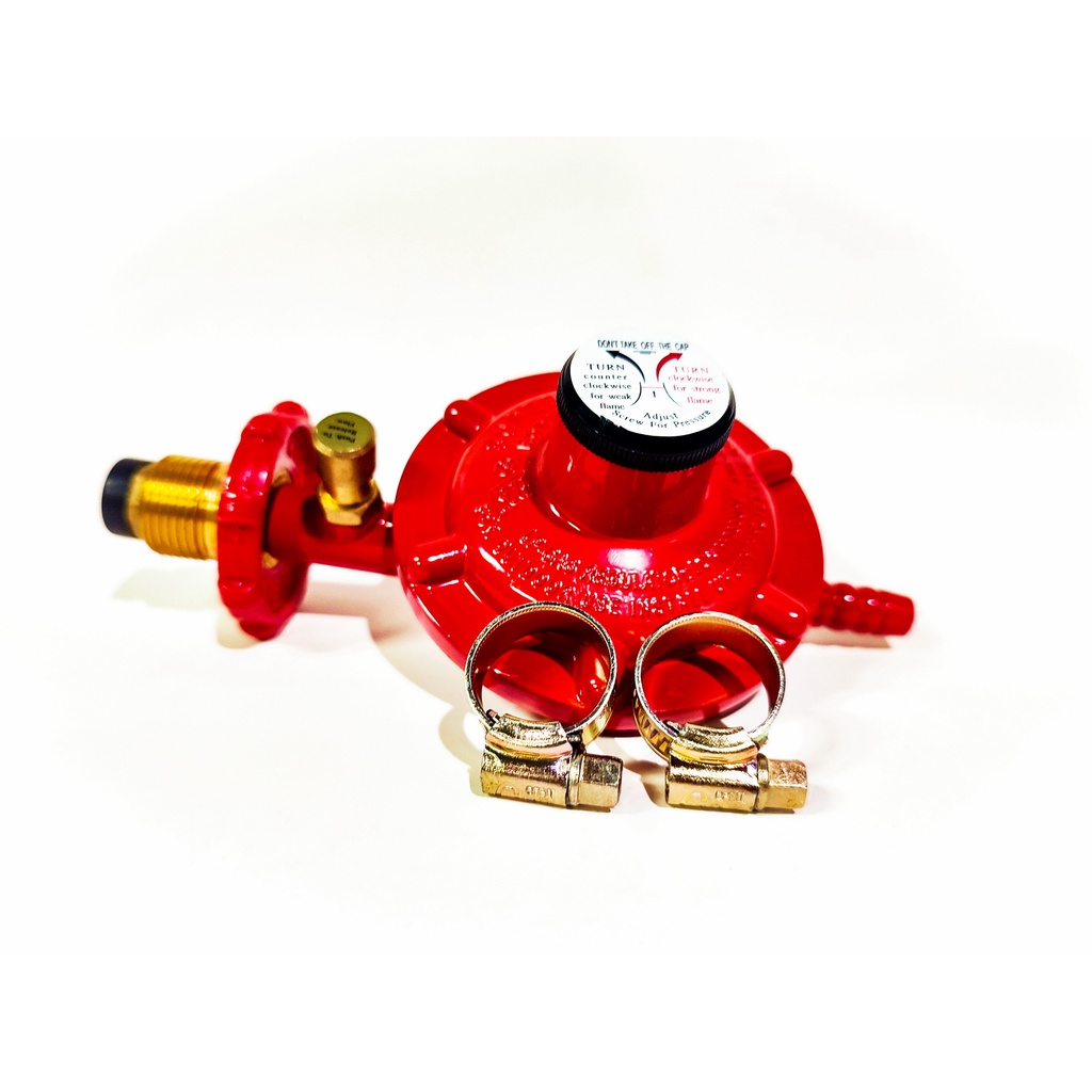 หัวปรับแก๊สแรงดันต่ำ มีเซฟตี้ SCG รุ่นR326S แถมเข็มขัดรัดสายแก๊ส ...
