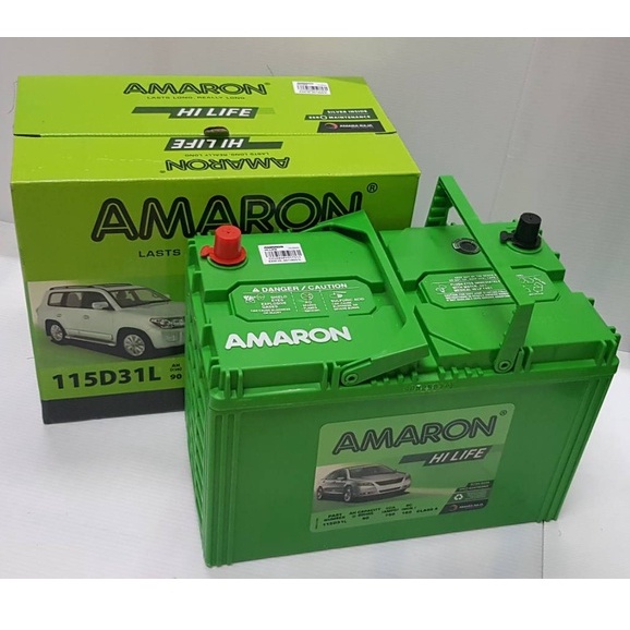 amaron-115d31r-l-hi-life-แบตเตอรีรถกระบะ-ccaสูง-สินค้านำเข้า-แบรนด์ที่กล้ารับประกันนาน-24-เดือน-คุณภาพดี-ราคาคุ้มค่า