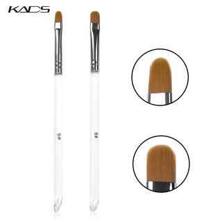 สินค้า KADS Nail Art Brush Round Head UV Gel Nail gel Extension Transparent Pen Painting Drawing Manicure Tool