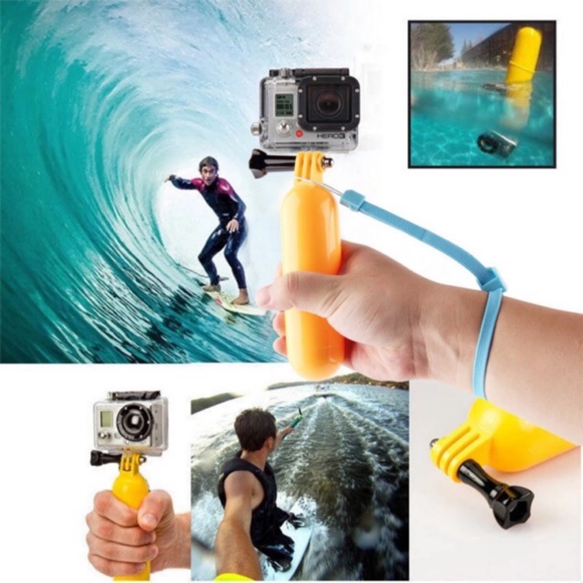 ภาพหน้าปกสินค้าทุ่นลอยน้ำ สำหรับกล้อง Gopro Action Camera ทุกรุ่น