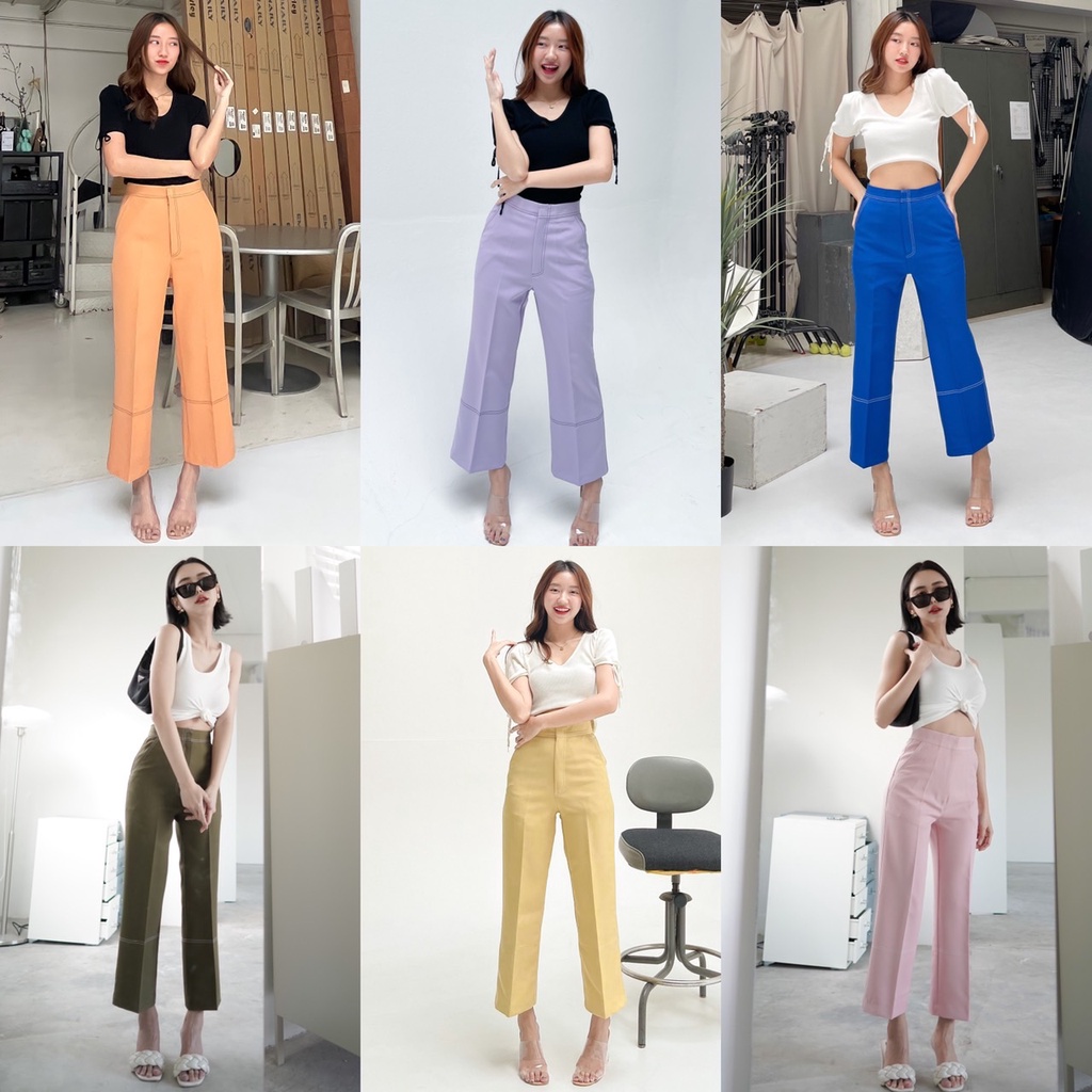 bemingpants026-xs-4xl-pocket-bemingpants-new-color-6-สี