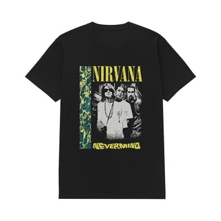 เสื้อยืดวินเทจเสื้อยืด ลายวงร็อคเกอร์สตาร์ Nirvana Nevermind Deep EndS-4XL