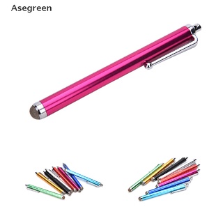 [Asegreen] ปากกาสไตลัส ปลายไมโครไฟเบอร์ โลหะ หน้าจอสัมผัส สําหรับสมาร์ทโฟน แท็บเล็ต พีซี