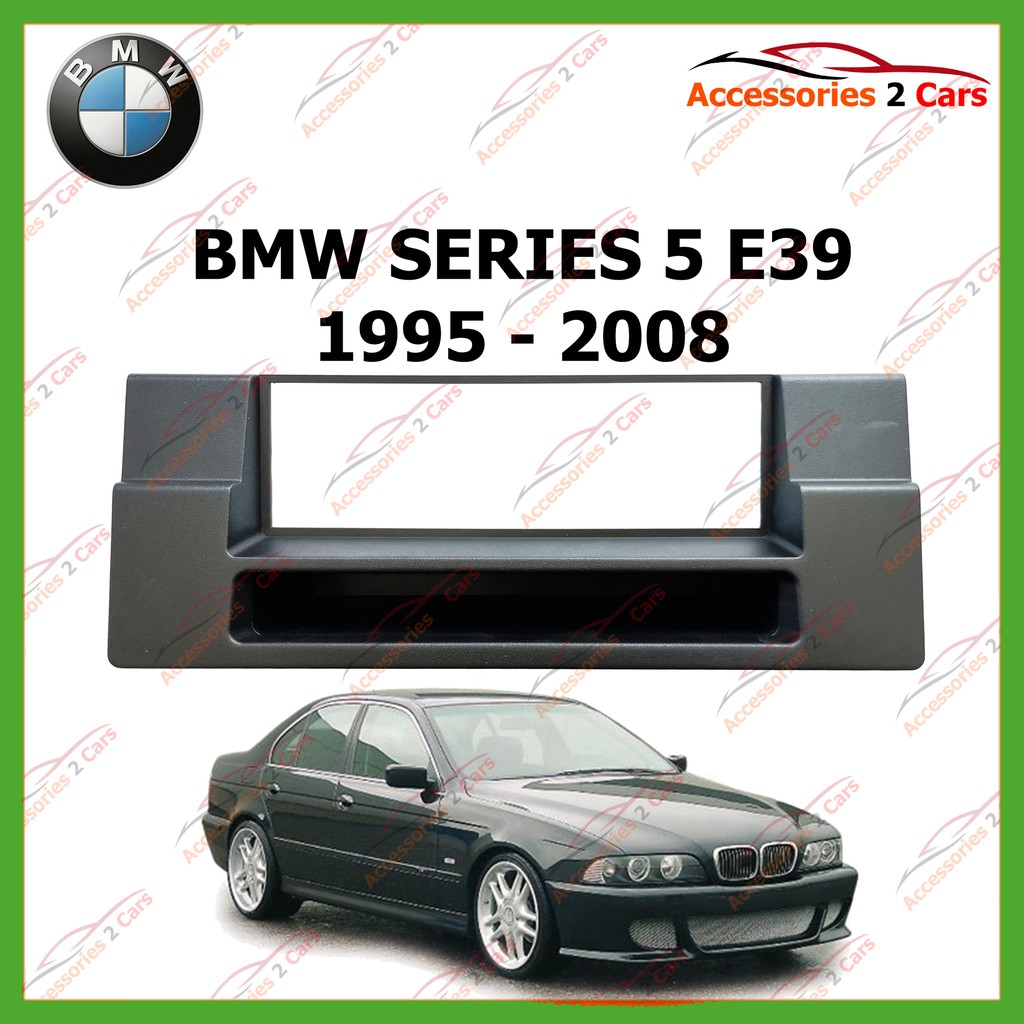 หน้ากากเครื่องเสียงรถ-bmw-series-5-e39-1-din-ปี1995-2005-สำหรับเปลี่ยนวิทยุ-รหัส-nv-bm-002