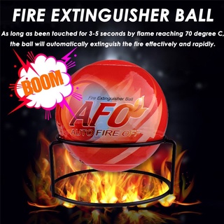 สินค้า 【 waomenn_】ลูกบอลดับเพลิงอัตโนมัติ AFO (AUTO FIRE OFF) น้ำหนัก 1.3​ kg. Fire Extinguisher Ball