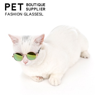 ภาพหน้าปกสินค้า[13 สี] แว่นแมวแฟชั่น แว่นตาสุนัขบุคลิกภาพ ตลก อุปกรณ์สำหรับสัตว์เลี้ยง ที่เกี่ยวข้อง