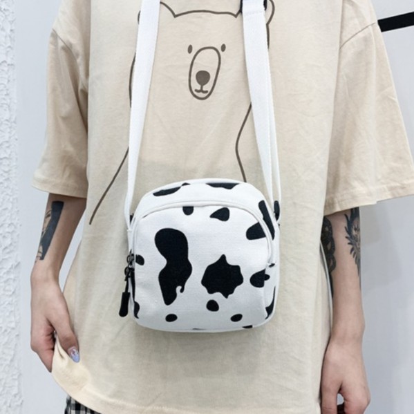 กระเป๋าผ้าแคนวาส-2022-วัวน่ารักกระเป๋าสะพายกระเป๋าใบเล็ก-sale-ไม่มีประกันทุกกรณี-f6