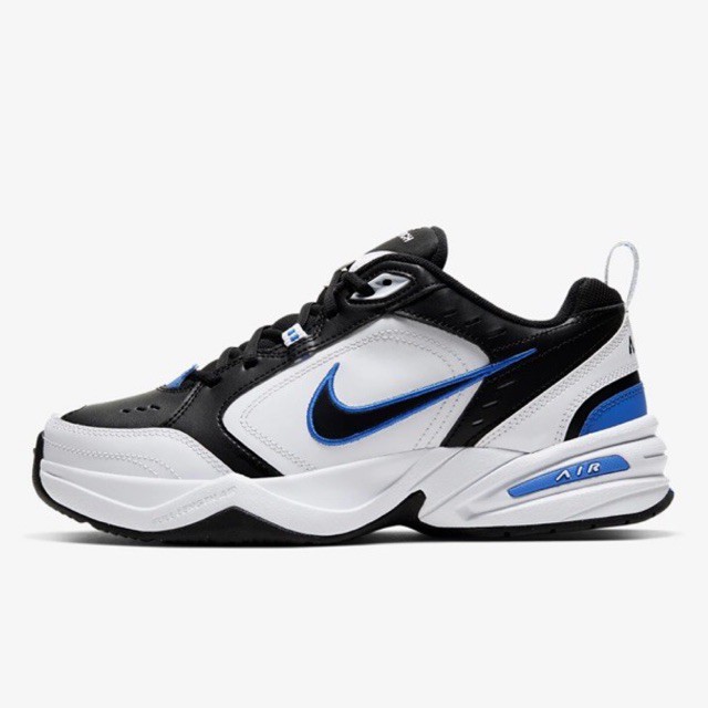 Nike Air Monarch IV Black White 1 100 415445 002 Shopee Thailand