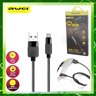 สายชาร์จ awei CL-88 Meters High-Speed Fast Charging Data Cable 2.4 A For Micro USB 100 cm