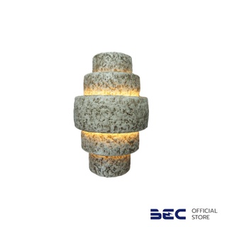 BEC โคมไฟกิ่ง ลายหิน รุ่น 3W-00701 ขนาด 32.5 ซม. ให้ฟีลผ่อนคลาย สบาย สปา รีสอร์ท