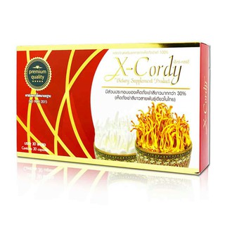 X-Cordy เอ็กซ์-คอร์ดี้ อาหารเสริมจากเห็ด ถั่งเช่า แท้ 100% X Cordy เอ็กซ์ คอร์ดี้