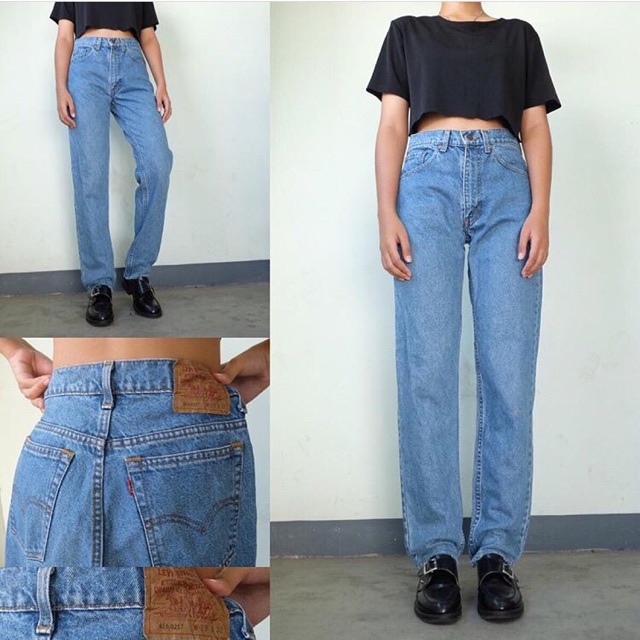 LEVI'S 616 ป้ายส้ม เอวสูง | Shopee Thailand