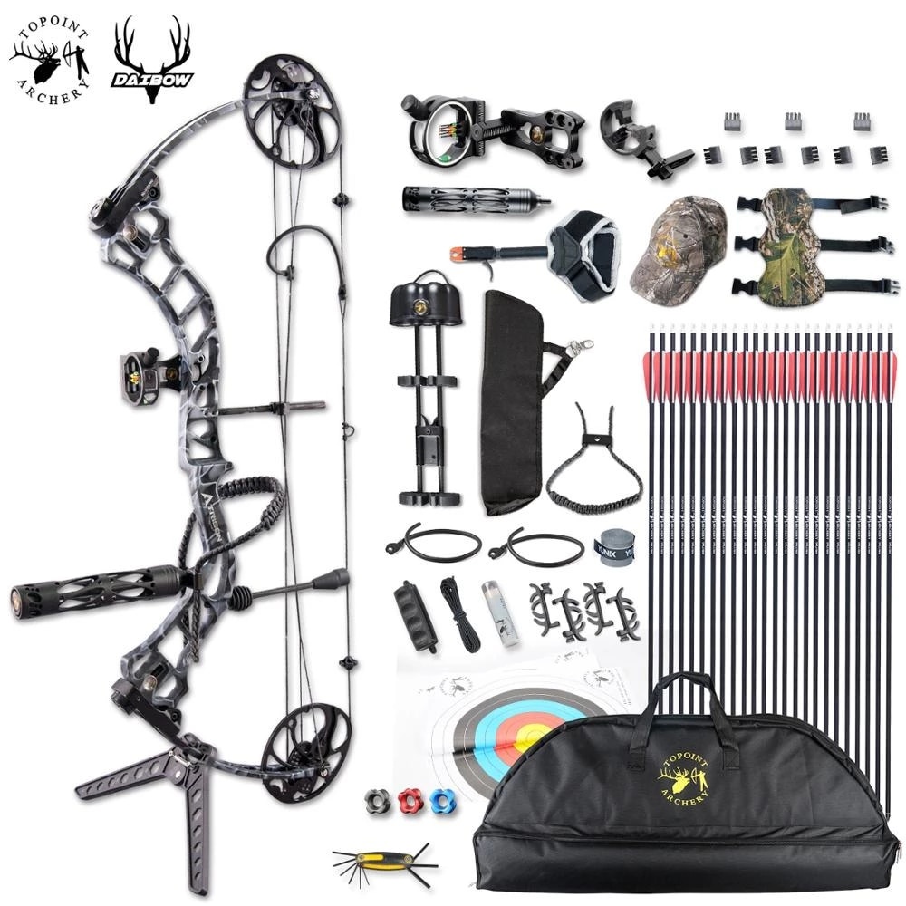 Topoint Trigon Archery Compound Bow 1970lbs 1930 นิ้ววาด L ength