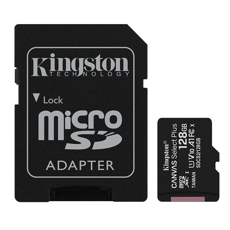 ภาพสินค้า128GB  256GB MICRO SD CARD (ไมโครเอสดีการ์ด) KINGSTON CANVAS SELECT PLUS (SDCS2) (100MB/s) - ประกันตลอดการใช้งาน จากร้าน mcwinner บน Shopee ภาพที่ 3