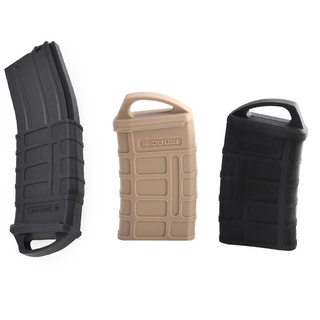 Tactical M4/M16 Fast Magazine Rubber Holster 5.56 Mag Bag Sleeve Rubber Slip Cover Gun Airsoft Cartridge Hunting Accesso