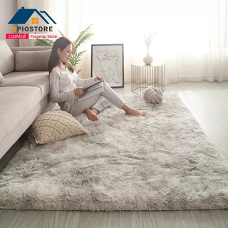 Qpio พรมปูพื้นห้อง พื้นพรมกันลื่น carpet living room พรมนุ่มๆ พรมสบาย พรมเช็ดเท้า พรมห้องนอน พรมสไตล์นอร์ดิค มี 6 ขนาด