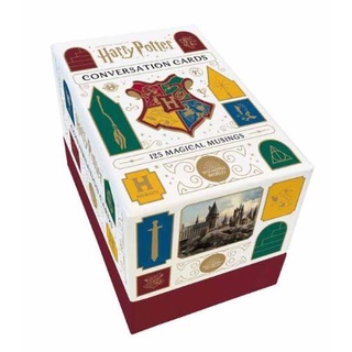 [การ์ดแท้] Harry Potter Conversation Cards 125 Magical Musings ไพ่ แฮร์รี่ พอตเตอร์ tarot magical meditation meditations