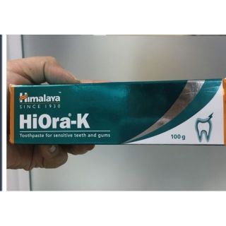 Himalaya HiOra-K toothpaste for sensitive teeth and gums   ยาสีฟันที่ช่วยในเรื่องเหงือก และฟัน