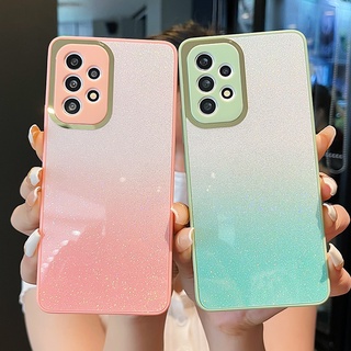 เคสโทรศัพท์มือถือ กันกระแทก ประดับกลิตเตอร์ วิบวับ หรูหรา สําหรับ OPPO A9 A5 2020 A11 A11X A36 A76 A74 Realme 8 9Pro 9i