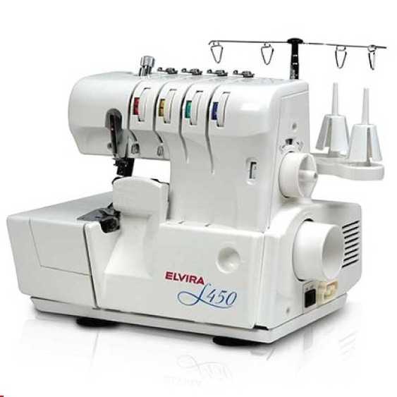 ELVIRA จักรโพ้งพันริมผ้า รุ่น L450 (12-1105-0002) | Shopee Thailand