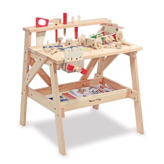 โต๊ะช่างไม้ ของเล่นวิศวกรเด็ก Wooden Project Workbench โต๊ะไม้ ของเล่นสมมติ พร้อมส่ง