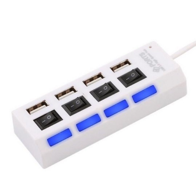 usb-hub-4-port-on-off-4-สวิซต์-usb-2-0-hub-hi-speed