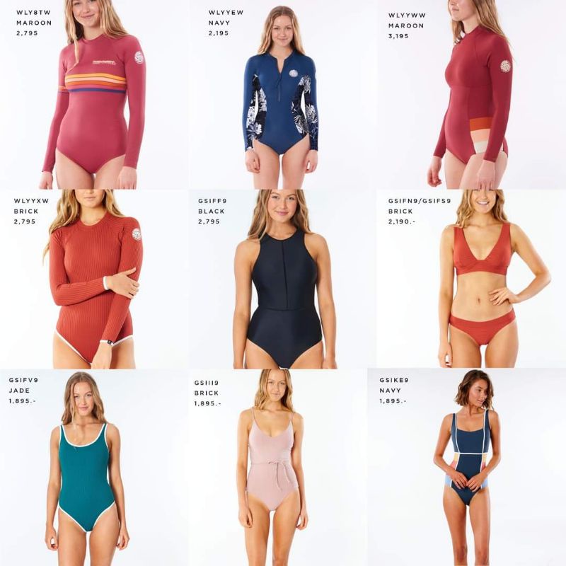 ลิขสิทธิ์แท้-ป้าย1-895-ripcurl-ชุดว่ายน้ำ-premium-surf-one-piece-rip-curl