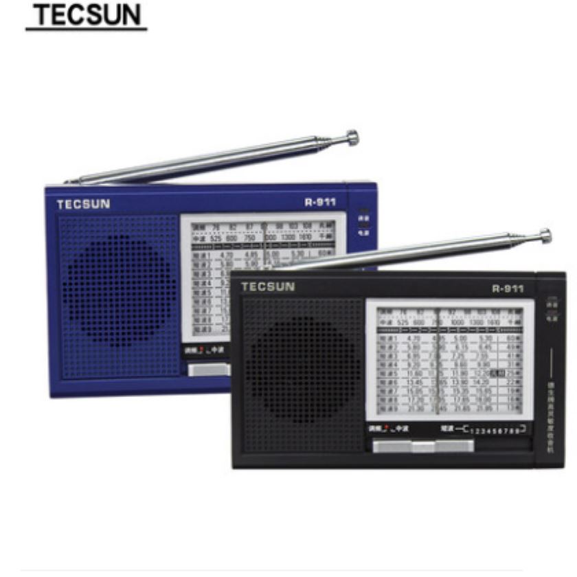 Tecsun R-911 FM / MW / SW 11 แบนด์ ตัวรับสัญญาณวิทยุ | Shopee Thailand