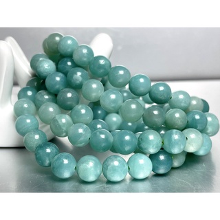 Amazonite สร้อยข้อมือ เกรด AAA ธรรมชาติ Gelang 6-8 มม. AAA (A160)