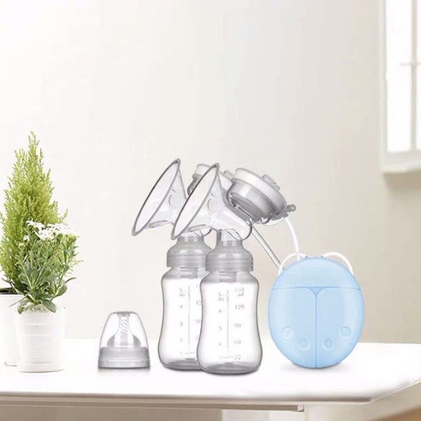 พร้อมส่ง-เครื่องปั้มนมไฟฟ้า-แบบปั้มนคู่-double-electric-breast-pump