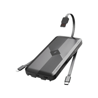 iWALK Scorpion Air Mag แบตสำรองแบบชาร์จไร้สาย 10000mAhมีสายชาร์จในตัว LightningและTypeC ชาร์จเร็ว