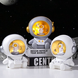 Damtb โคมไฟการ์ตูนนักบินอวกาศ 2 In 1 สําหรับตกแต่งเหรียญ 1 ชิ้น