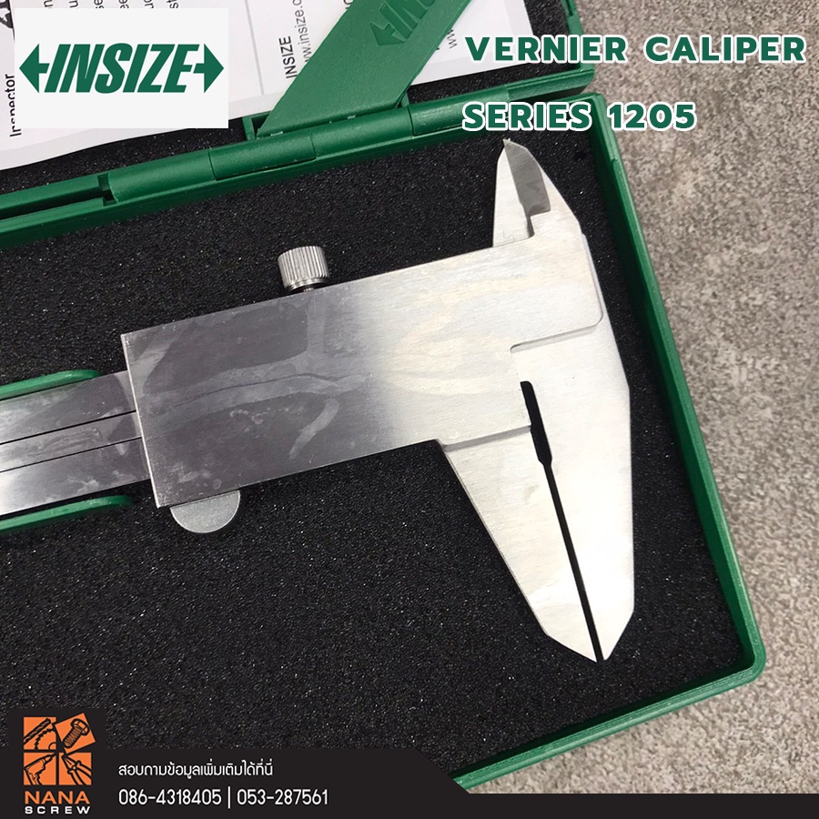 insize-เวอร์เนียคาลิเปอร์-vernier-caliper-รุ่นมาตรฐาน-series-1205-ขนาด-6-นิ้ว-ของแท้