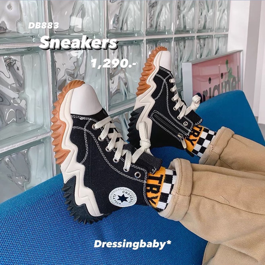 db883-sneakers-รองเท้าผ้าใบข้อสูง