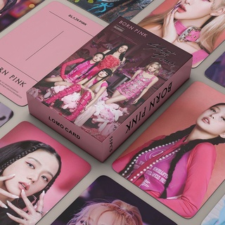 โปสการ์ด อัลบั้มรูปภาพ BLACKPINK BORN PINK Jennie Jisoo จํานวน 55 ชิ้น ต่อกล่อง